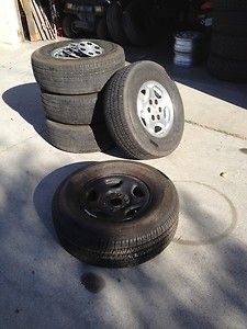 Chevy Tahoe Aluminum Wheels with Tires Set of 5