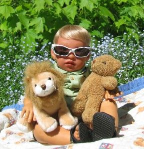 Reborn Toddler Baby Doll Camoflage Sunglasses Sun Glasses Photo Prop 