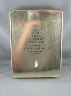 Queen Elizabeth II Coronation Tin w M Duncan Ltd