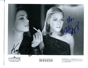 Kate Beckinsale Chloe Sevigny Signed Autograph RW14428