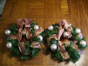 Holiday 17 inch Artificial Handcrafted Christmas Wreath