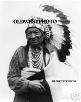 Native American Montana Chief Charlo Salish Tribe Photo