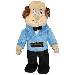   The Three Stooges Larry Talking Pet Chew Toy Soft Plush Doll for Dogs