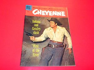 Cheyenne 772 Dell Four Color Clint Walker TV Western