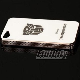 New Luxury Transformers Chrome Plating Hard Case Back Cover iPhone 4 