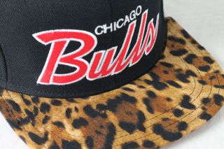 Chicago Bulls Snapback Cheetah Vintage Swag Snapback Tisa Don C RSVP 