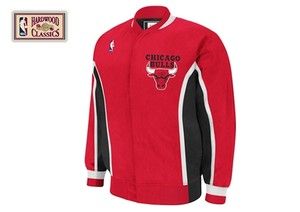 Chicago Bulls Mitchell Ness NBA Authentic Warmup Jacket Sz 56