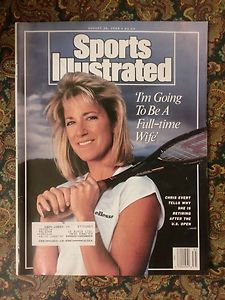 Sports Illustrated August 28 1989 Chris Evert WTA Tennis U S Open