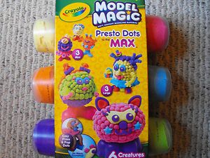   Model Magic Presto Dots Creature Monster Puddy Mold Kids Art Craft Kit