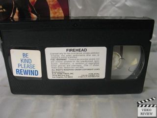 Firehead VHS 1991 Christopher Plummer Chris Lemmon 052749777835