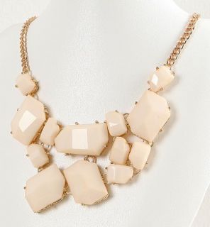   Girls Jewelry Bib Chunky Choker Statement Fashion Necklace