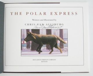 Chris Van Allsburg The Polar Express Signed Copy Beloved Christmas 