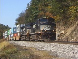 Norfolk Southern DVD Christiansburg Dist The Western End Bluefield to 