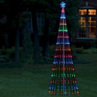 Outdoor Christmas LED Light Show Tree 6 Multi Lights