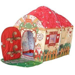 Playhut Snow White Kids Play House Christmas Present Fun Cottage Tent 