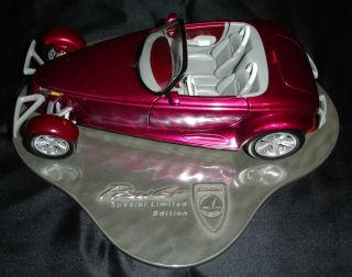 Plymouth Chrysler Prowler Ponds, Gratitude plaque & pewter pond VERY