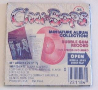 Chu Bops Album 35   #35   Juice Newton Juice SEALED UNOPENED