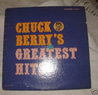 Chuck Berrys Greatest Hits Vinyl LP Record Chess