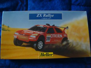 Heller 1 43 Citroen Total ZX Rallye car