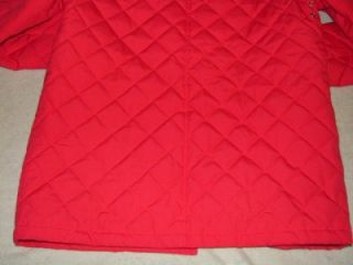 Jones New York Quilted Jacket Pink Womens Large 12 14