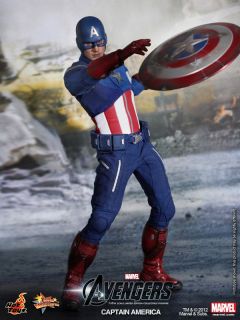  The Avengers 2012 Captain America Chris Evans Marvel 1 6 New