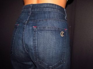 Womens CJ Cookie Johnson Praise Relaxed Fit Straight Leg Jeans Size 32