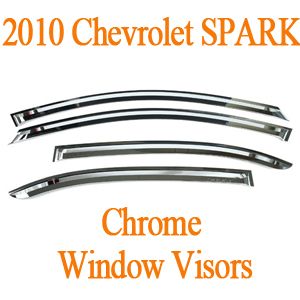 2010 2011 Chevrolet Spark Chrome Head Light Lamp Trim