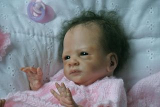 New Baby by Christine Noel Reborn Baby Doll Ethnic BÉBÉ Bonnie Brown