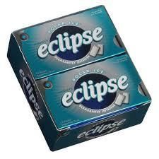 Eclipse Polar Ice Chewing Gum Sugar Free 12 Packs 144 Pcs