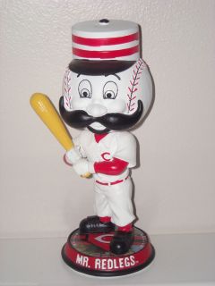 Mr Redlegs Cincinnati Reds Mascot Bobble Head 2011 MLB