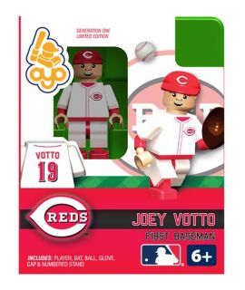  Votto OYO Mini Fig Figure Lego Compatible Cincinnati Reds NIP