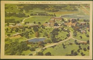 Aerial View Oklahoma Military Academy Claremore OK PC