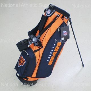 wilson chicago bears nfl carry stand golf bag new