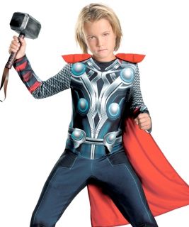 Boys Childs The Avengers Thor Costume Size s 4 6 M 7 8 L 10 12 Fast