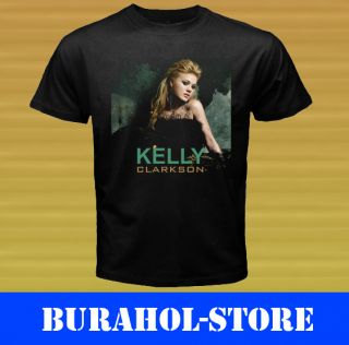 New Kelly Clarkson Breakaway Tour Black T Shirt Size s M L XL 2XL 3XL