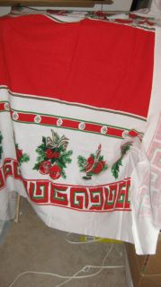  Beautiful Linen Christmas Tablecloth
