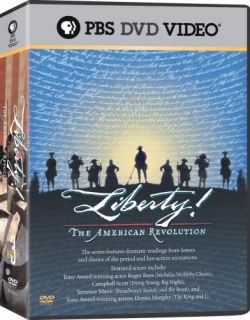 LIBERTY THE AMERICAN REVOLUTION New 3 DVD Set PBS