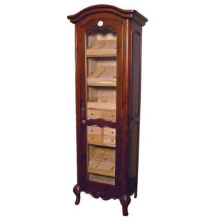 Antique Style Humidor Cabinet with Shelves 3000 Cigars