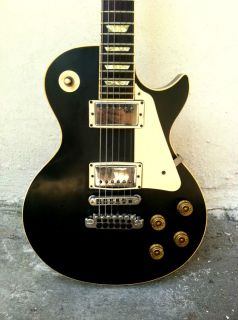 Vtg 1980 Gibson Les Paul Standard w Orig Case T Tops NR