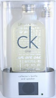 CK One by Calvin Klein 3 4 oz EDT Spray for Men with Speaker New in