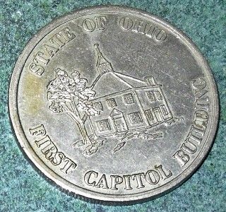 Vintage Edward Tiffin Chillicothe Ohio First Capitol Building Clad
