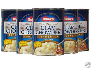 Snows New England Clam Chowder Since 1920