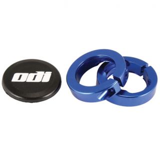 ODI Lock Jaw Clamps with Snap Caps Blue Set of 4