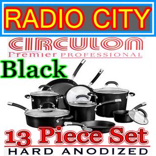Circulon 13 PC Hard Anodized Saucepan Pots Pan Kitchen Cookware Set