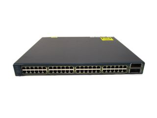 Cisco Systems WS C3560E 48TD S L3 Managed 48 Port Ethernet Switch with