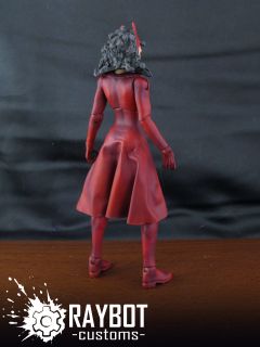 Marvel Legends Now Uncanny Avengers Scarlet Witch Custom Figure Raybot