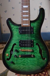 Raven RP450 Semi Hollow Electric Guitar Left Handed
