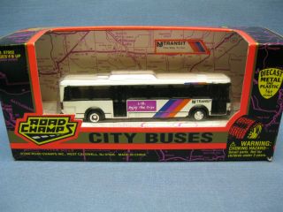 Road Champs Diecast New Jersey Transit City Bus