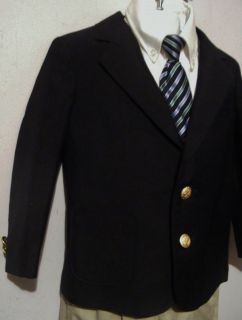 4R Boys CLASS CLUB DILLIARDS Navy Blue Blazer Sport Coat Jacket 2