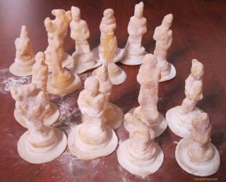 Molds for Napoleon Waterloo Chess Men Set of 16 Craft Art K 4 25 679